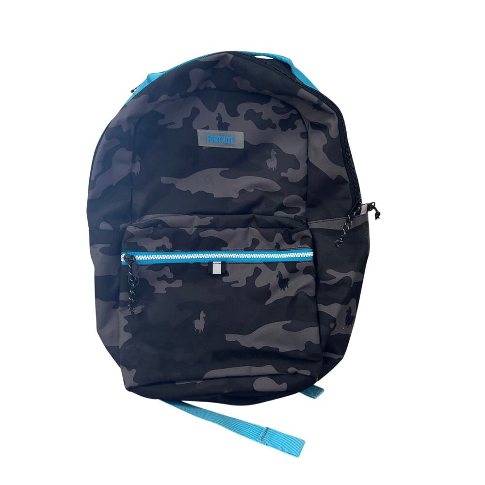 Fortnite  NWOT Gray Camo Kids School Backpack Bookbag - Epic Games